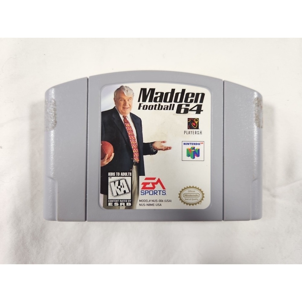 Madden Football 64 - Nintendo N64 Game‎ Authentic